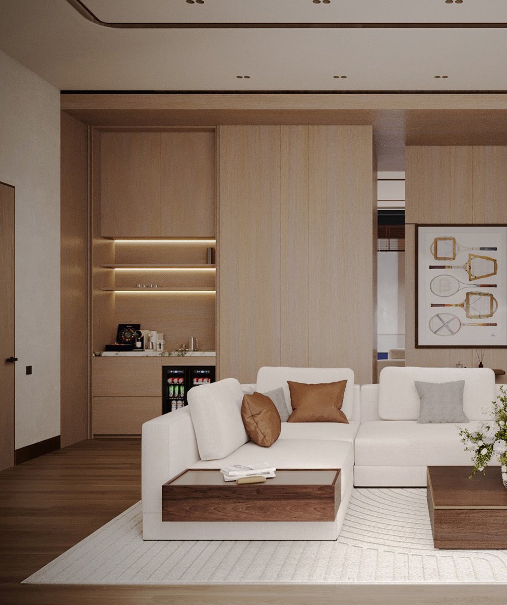 Индивидуальное пространство для отдыха взыскательных гостей