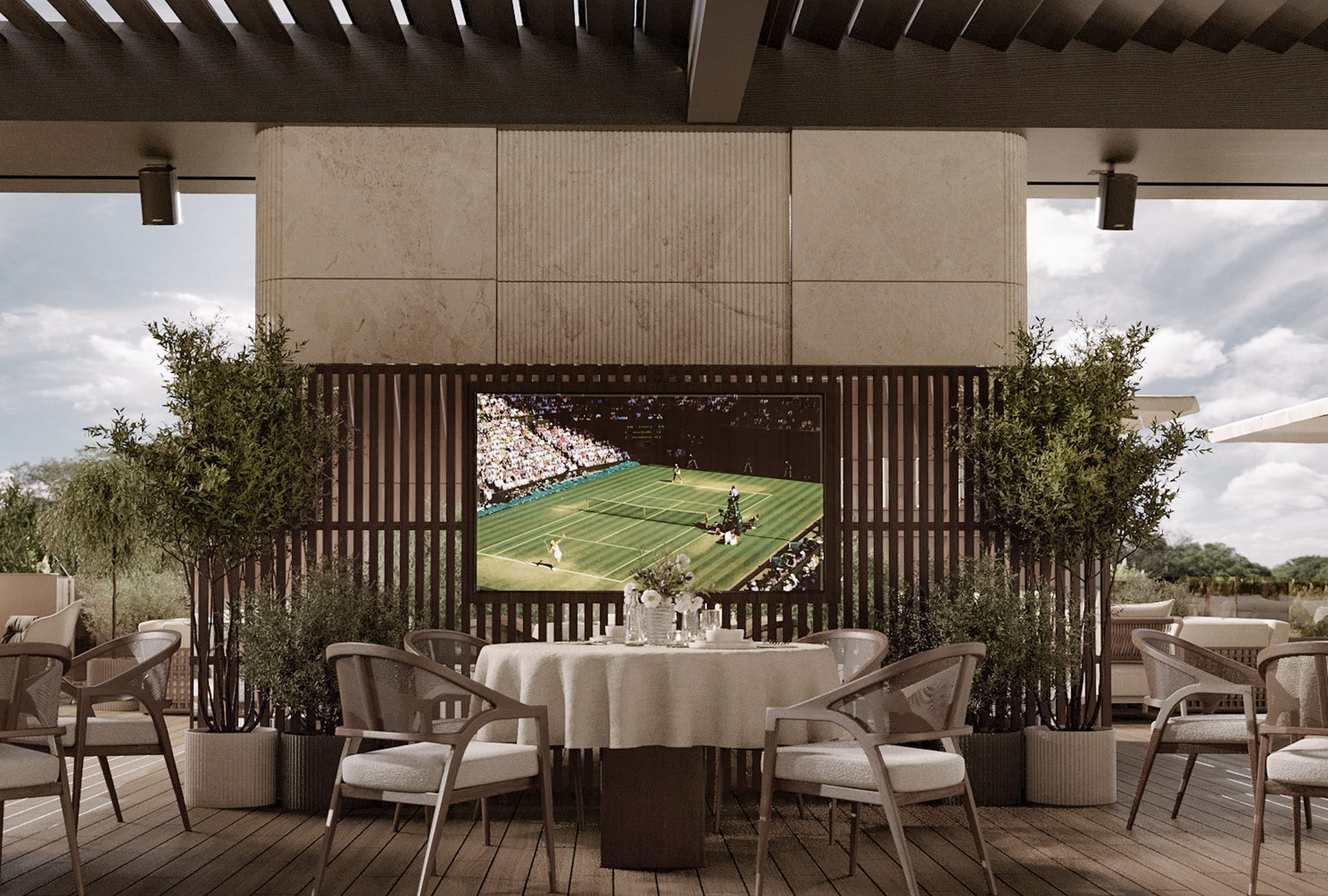 Веранда ресторана